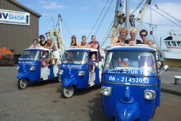 Tuktuks te huur op Texel